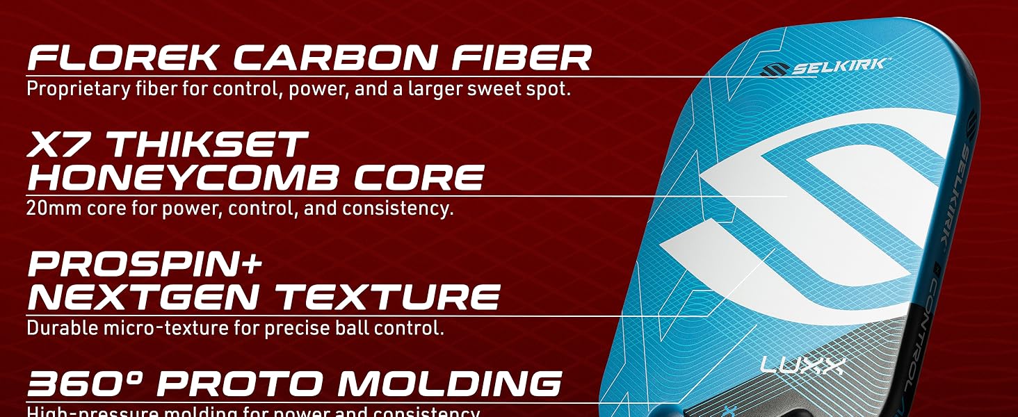 Florek carbon fiber, X7 thikset honeycomb core, prospin+ nextgen texture, 360 proto molding