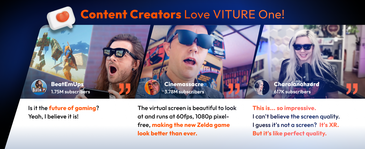 VITURE One XR/AR Smart Glasses