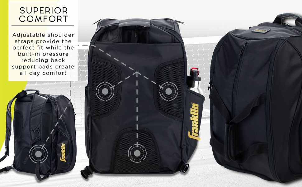 franklin pickleball bags, gamma pickleball bag, large pickleball bag, pickelball bag, pickle ball