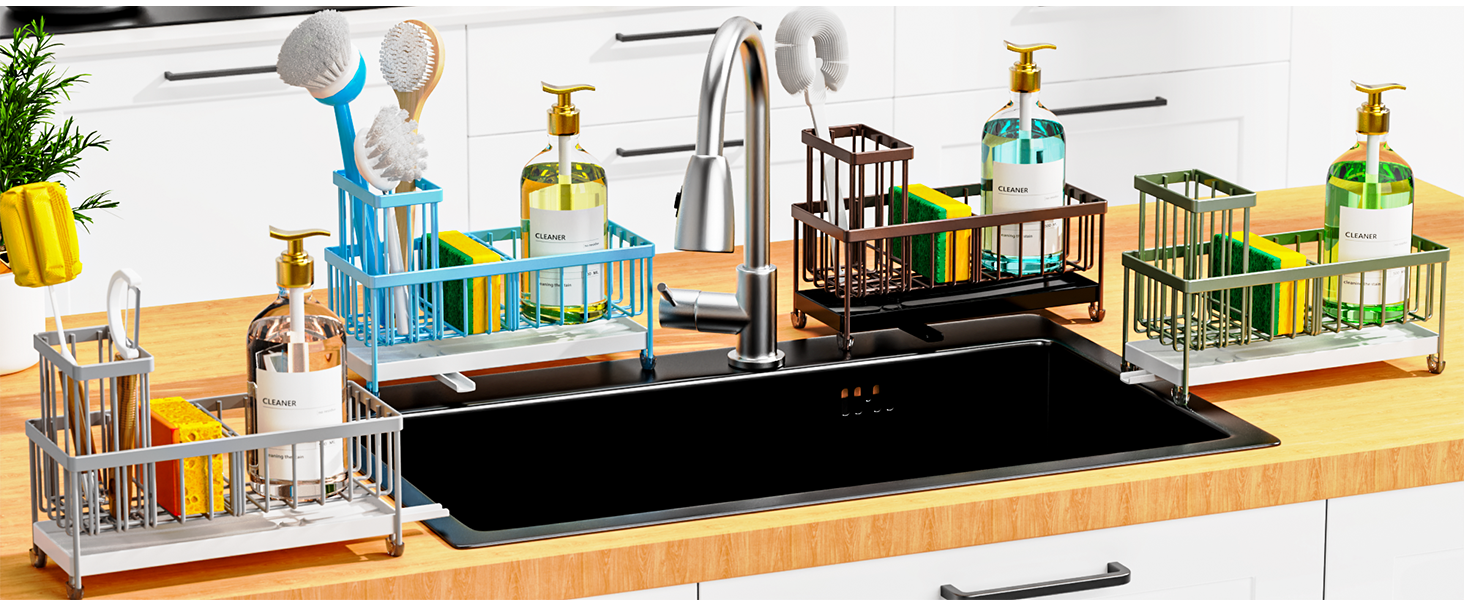 sponge holder for kitchen sink