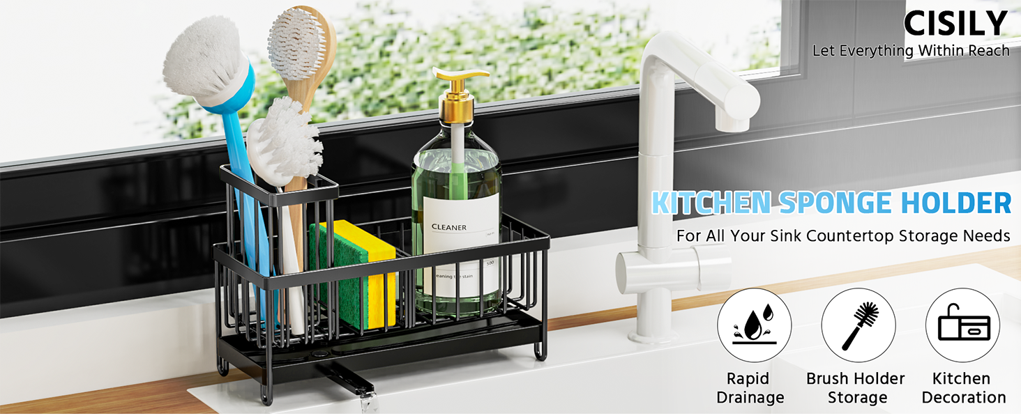 kitchen sink organizer