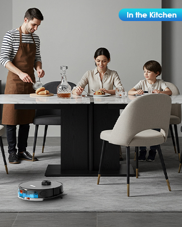 Navigation Smart robotic vacuums-In the Kitchen