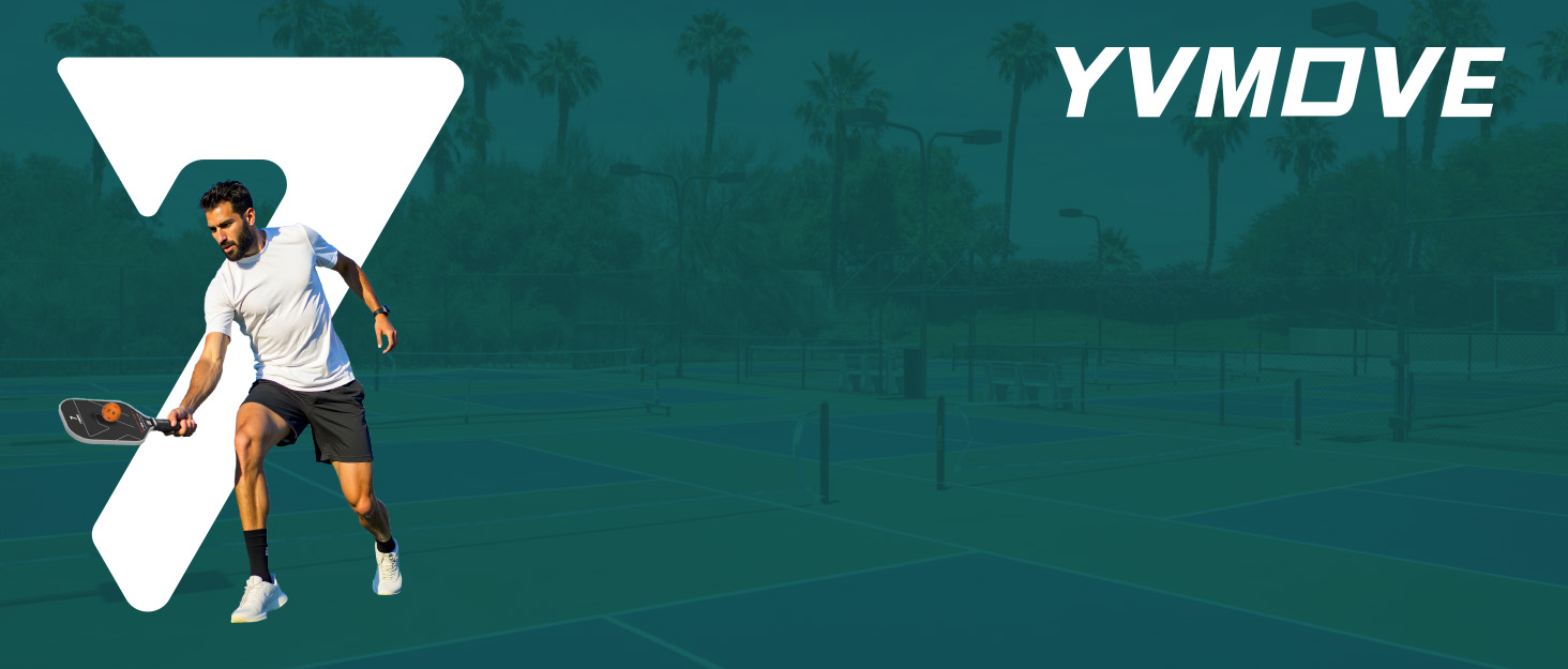 YVmove pickleball paddle build for next level 16mm enhanced carbon fiber