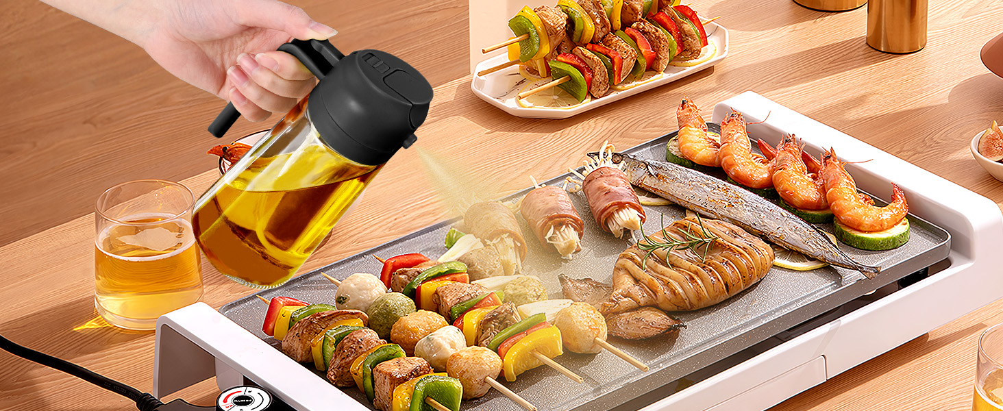oil mister spray bottle for cooking