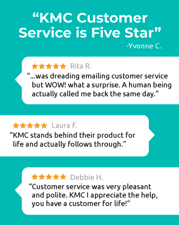 KMC Customer Reviews